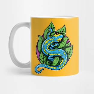 Blue Salamander Mug